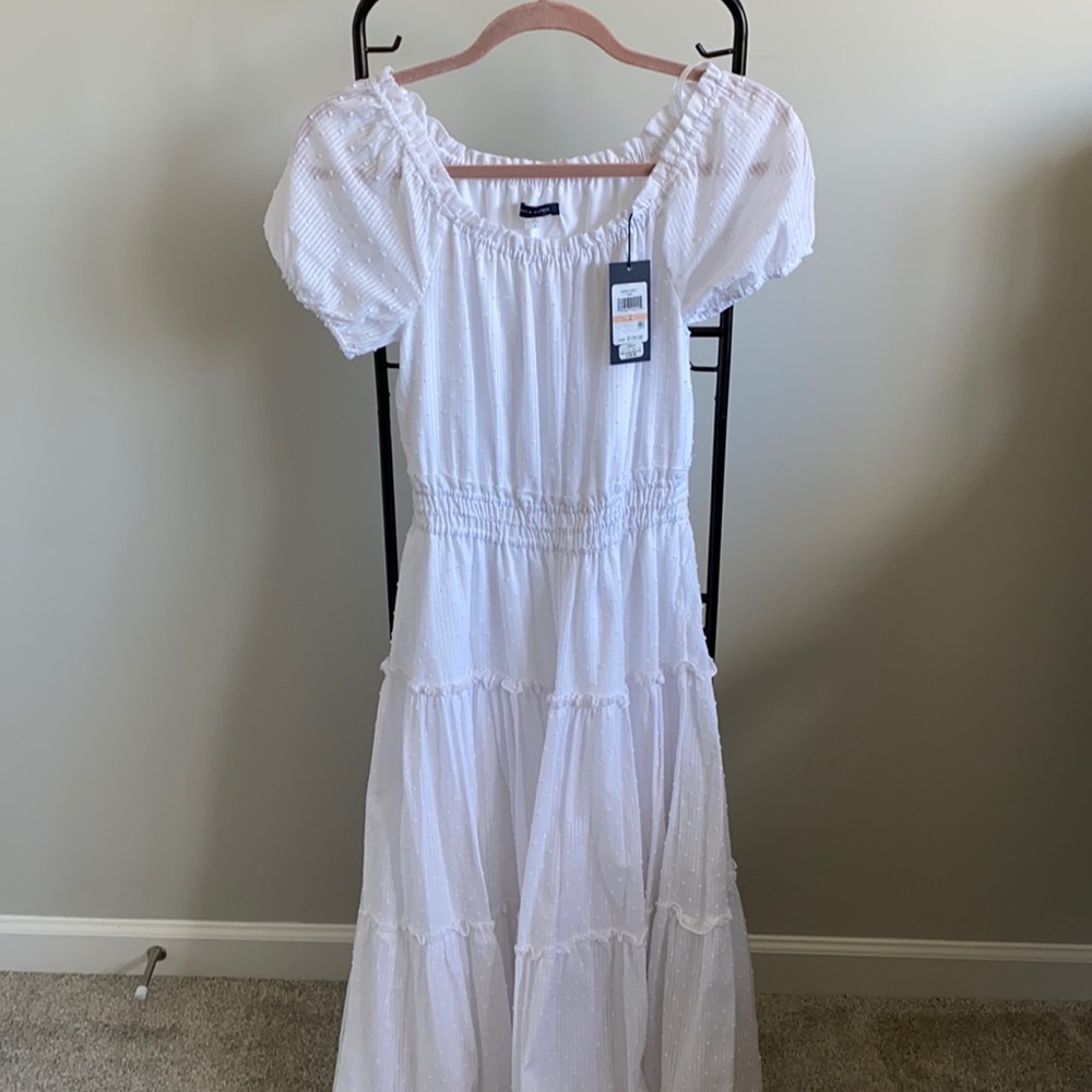 White summer dress